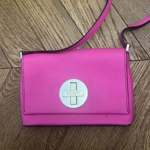 Kate Spade pink crossbody purse